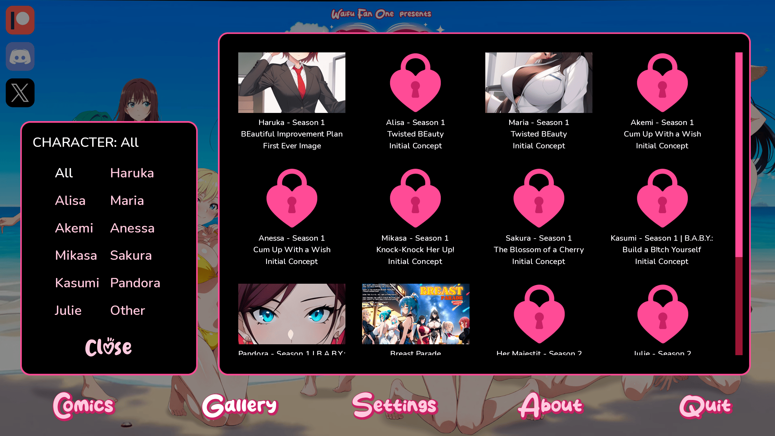 Screenshot 10 for The Waifuverse - Expanded Edition