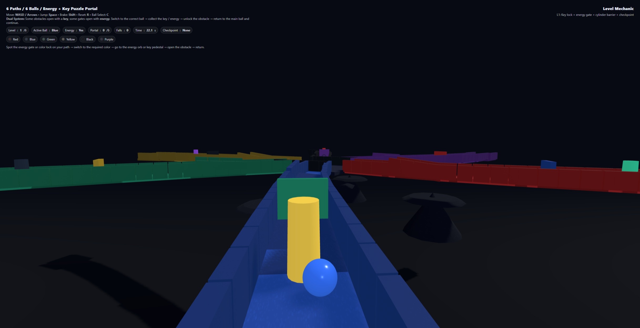Screenshot 2 for color portals
