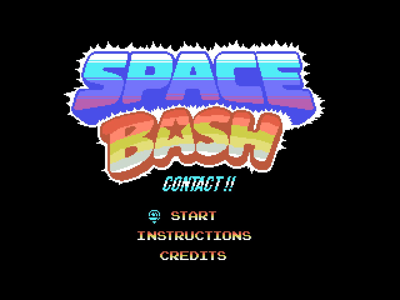 Screenshot 8 for Space Bash: Contact!! (MSX)