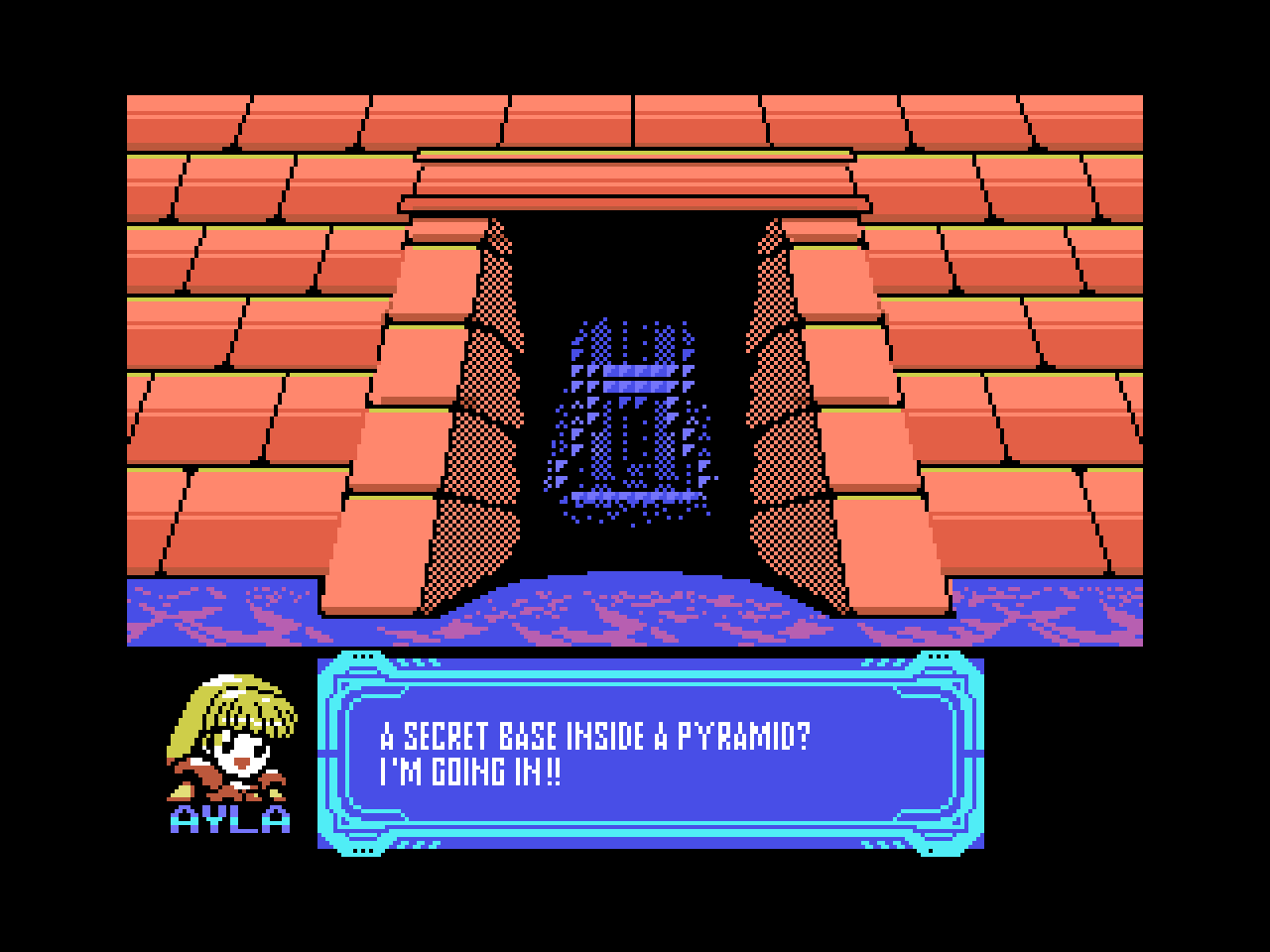 Screenshot 5 for Space Bash: Contact!! (MSX)