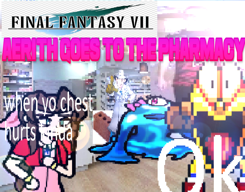 Screenshot 2 for Final Fantasy VII: Aerith Goes to the Pharmacy