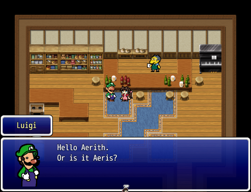 Screenshot 4 for Final Fantasy VII: Aerith Goes to the Pharmacy