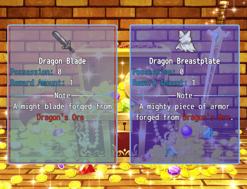 Screenshot 2 for [CGMZ] Reward Select for RPG Maker MZ