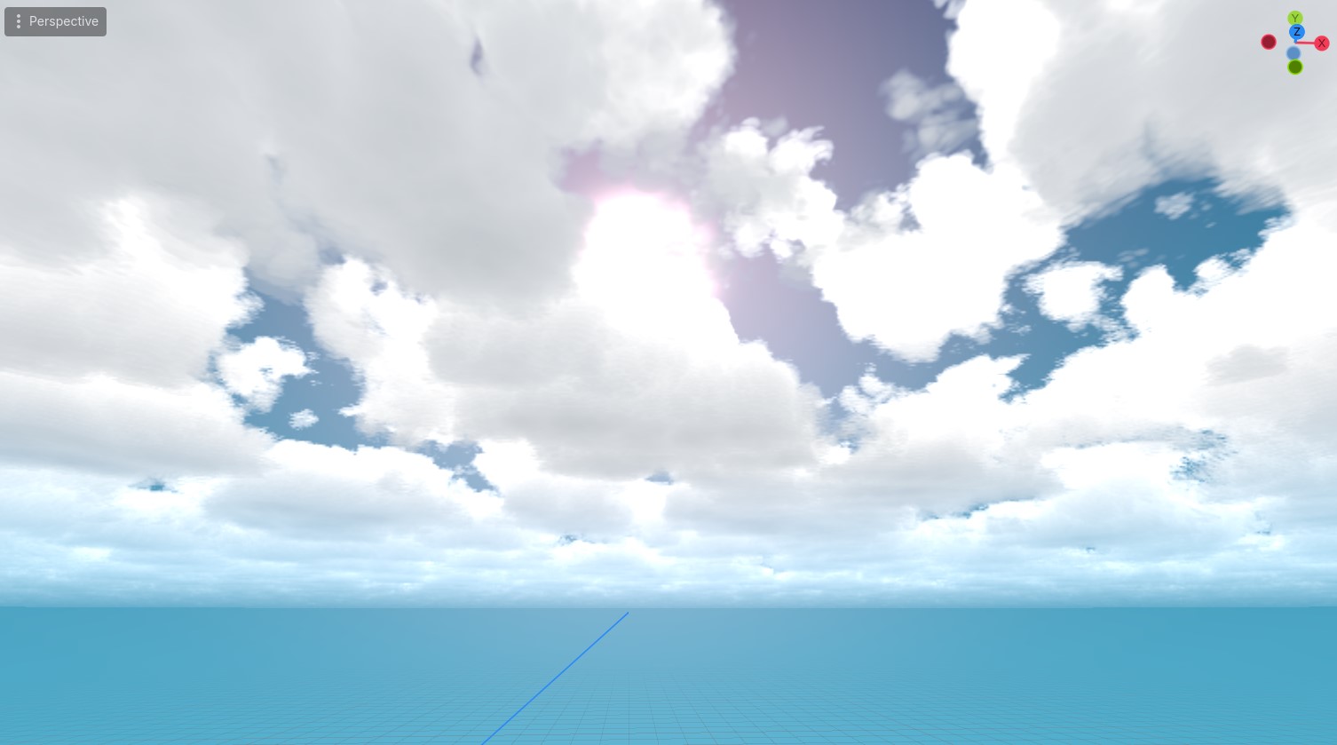 Godot Volumetric Sky Shader by GameIdea Studio