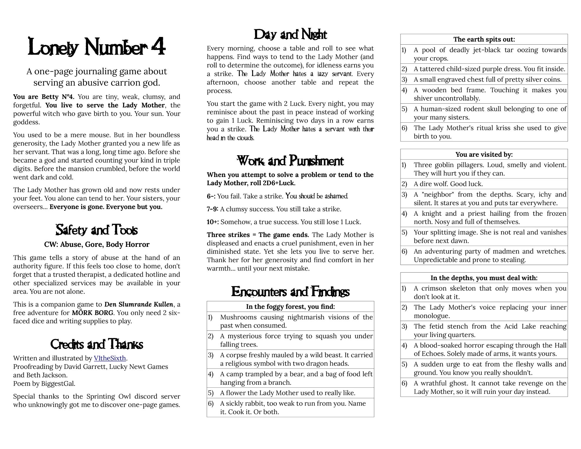 Screenshot 2 for Lonely Number 4