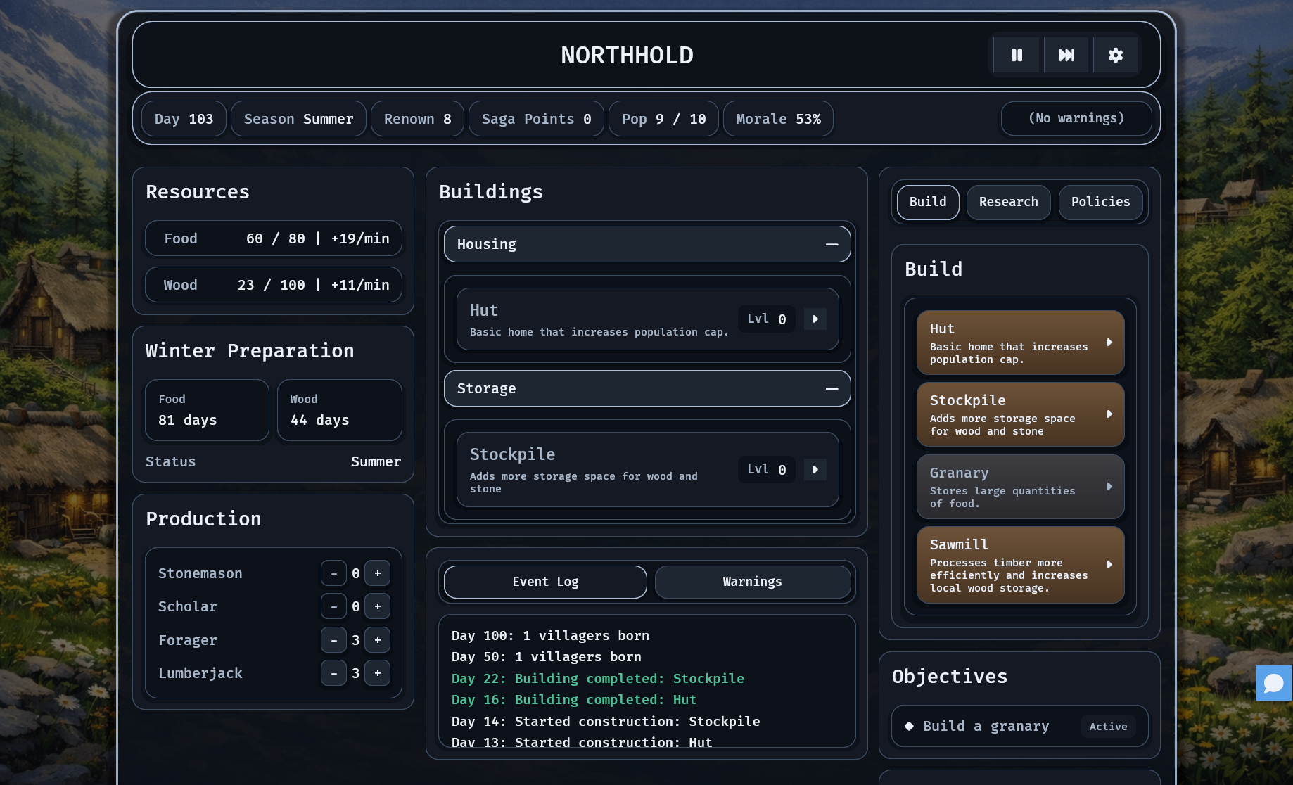 Screenshot 3 for NorthHold Demo