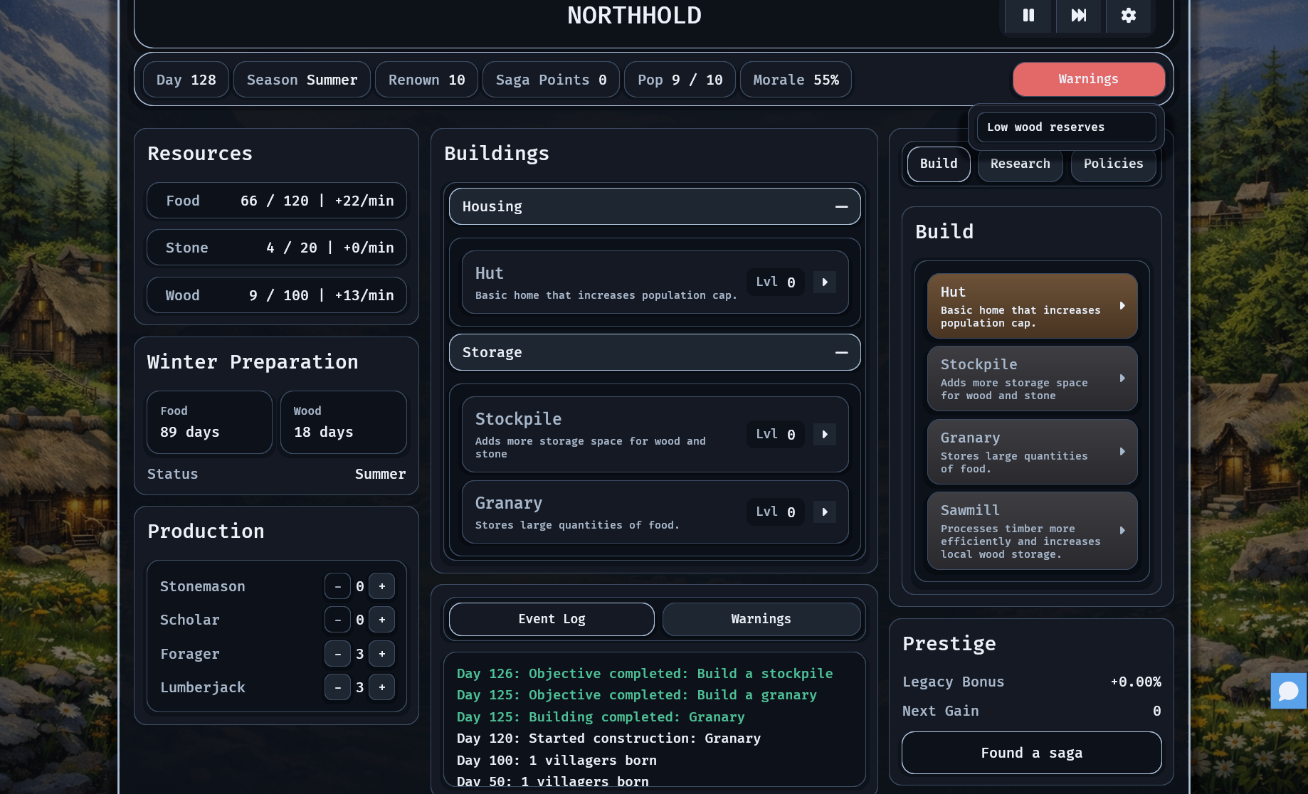 Screenshot 4 for NorthHold Demo