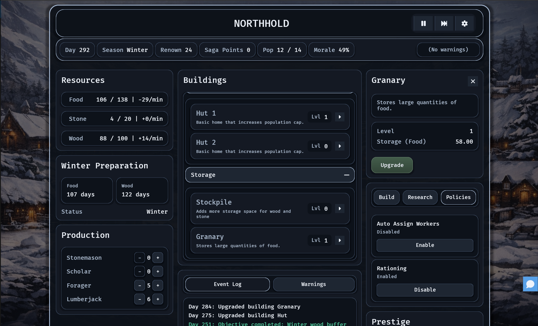 Screenshot 6 for NorthHold Demo
