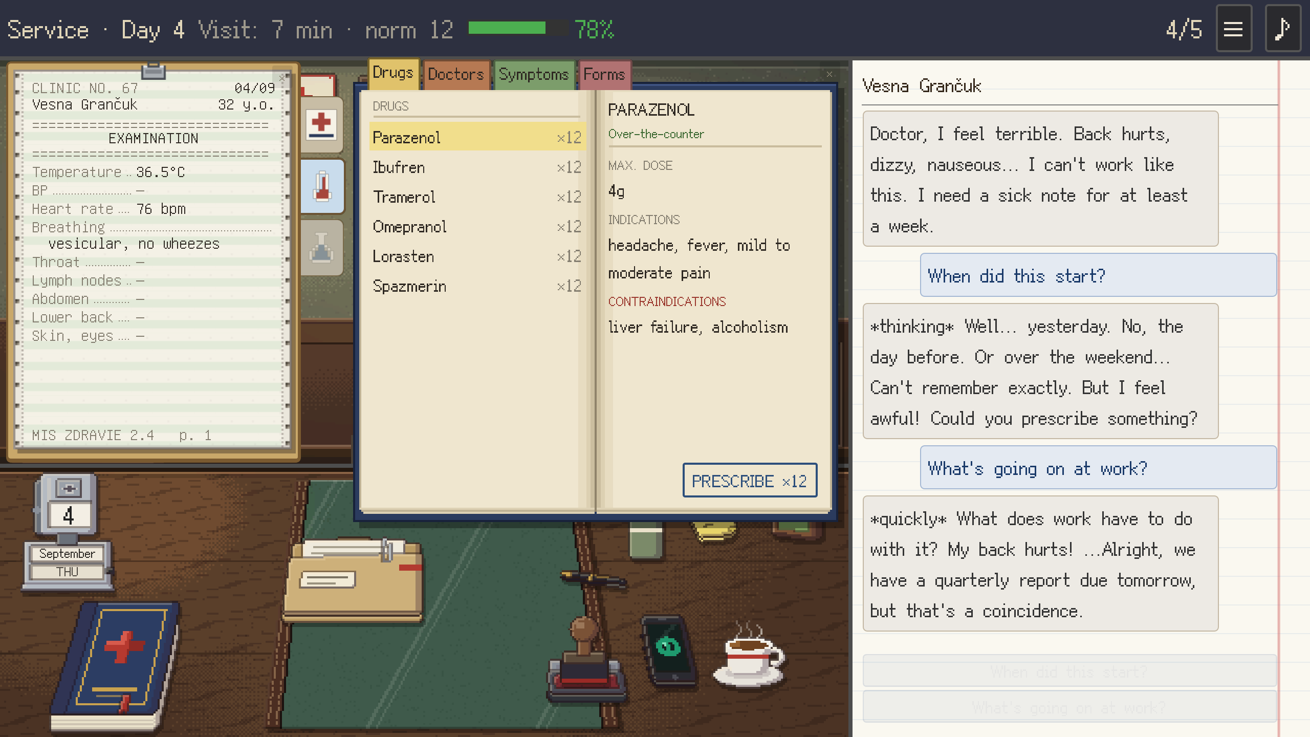 Physician Simulator (Demo) screenshot 2