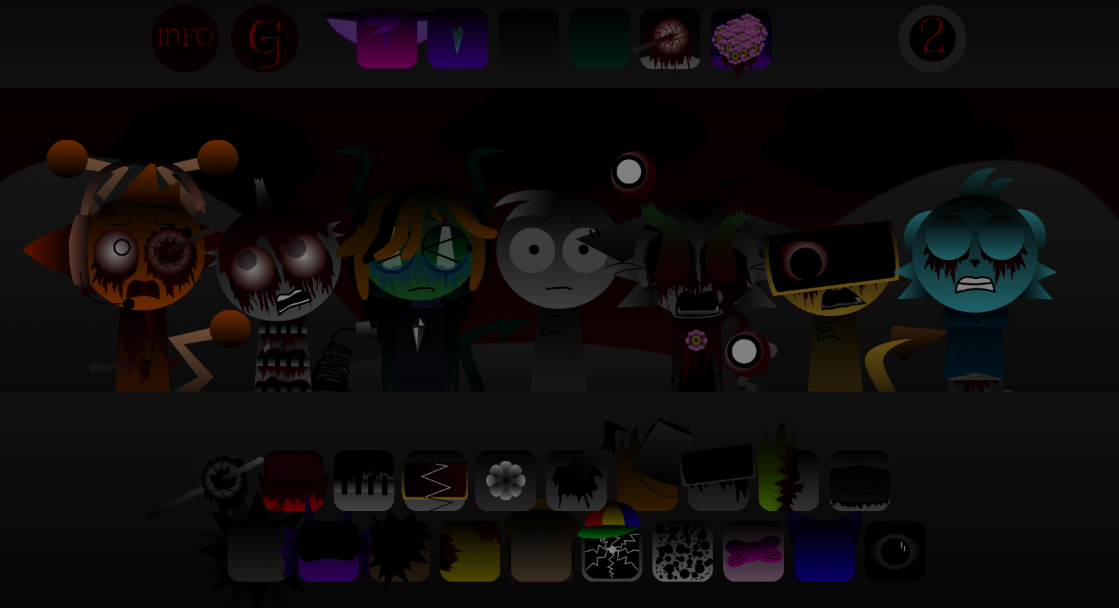Screenshot 3 for Sprunki-Mirror Swapped Revamped