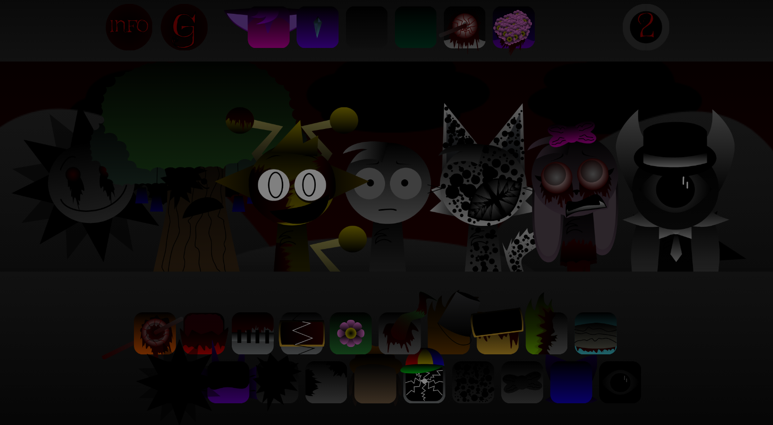Screenshot 4 for Sprunki-Mirror Swapped Revamped