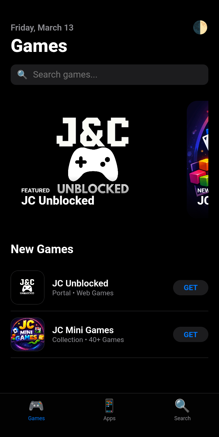 JC App Store by JC Unblocked Games