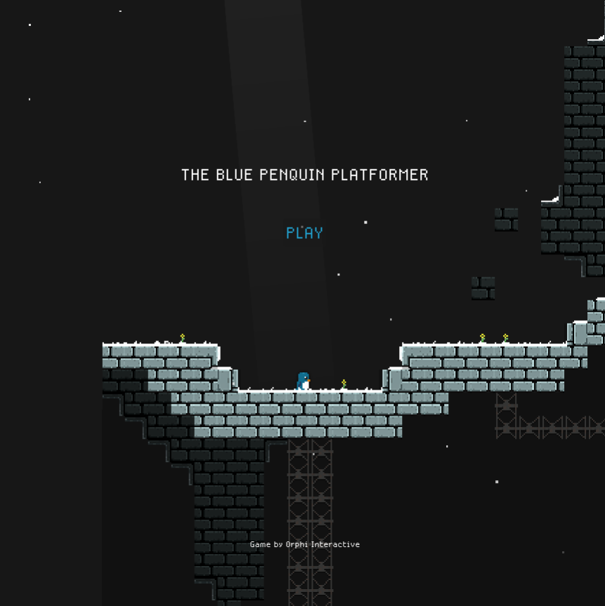 Screenshot 2 for The Blue Penguin Platformer