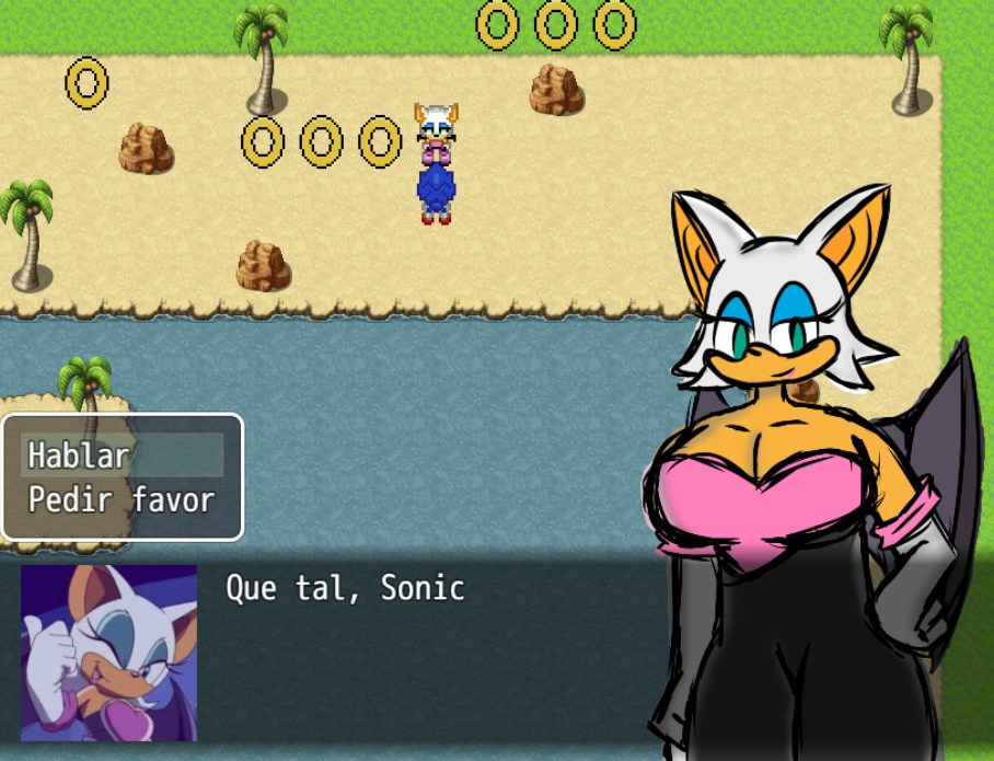 Screenshot 2 for SONIC Jewels Fire and Love (DEMO)