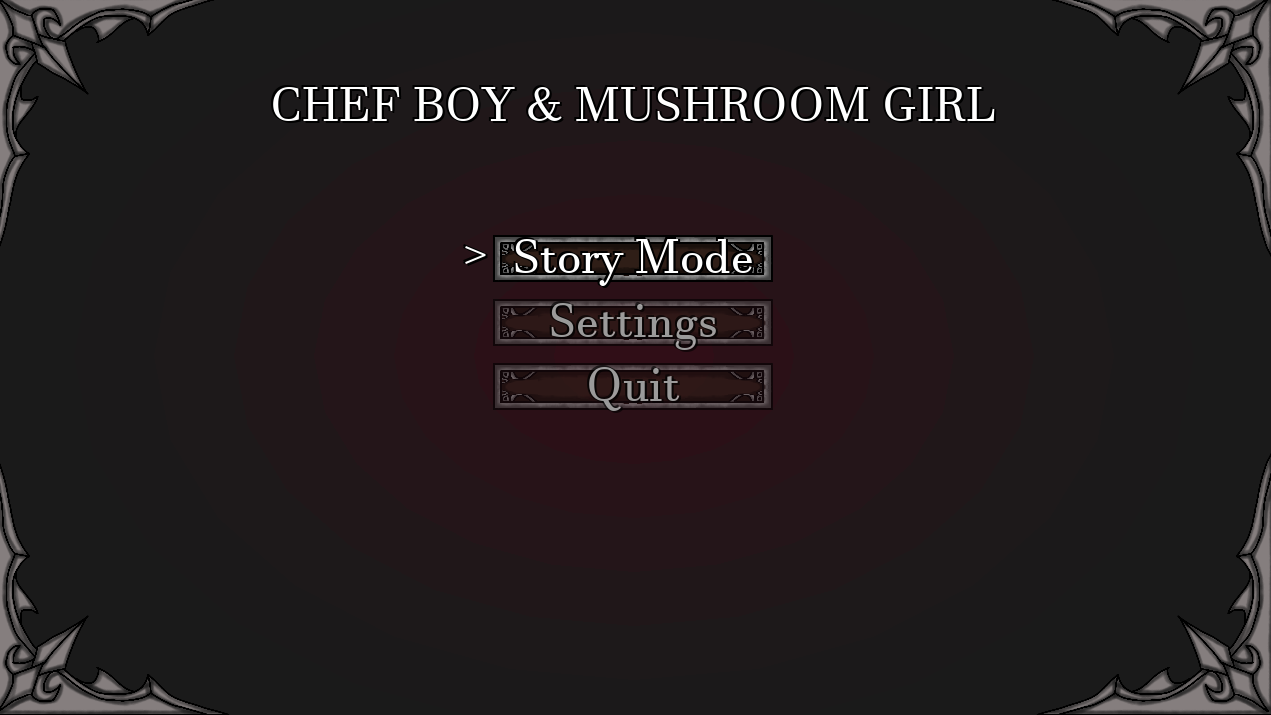 Screenshot 2 for Chef Boy and Mushroom Girl