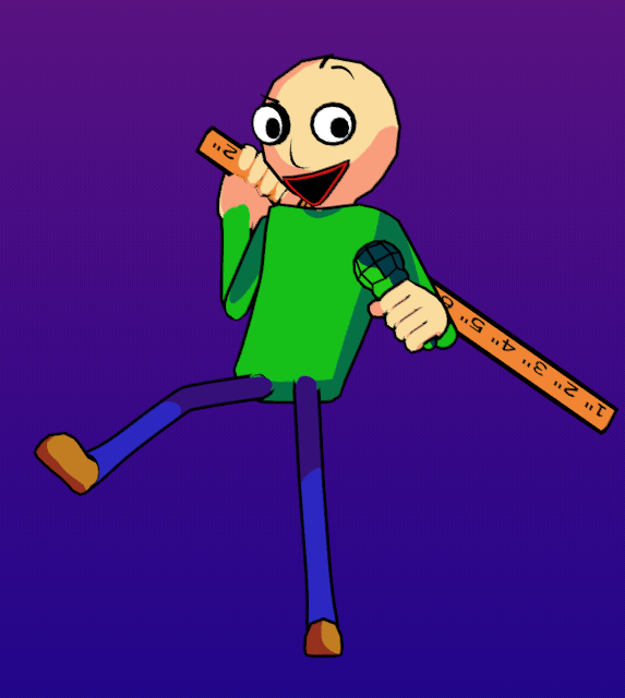 Screenshot 2 for Basics in Funkin Baldi Model