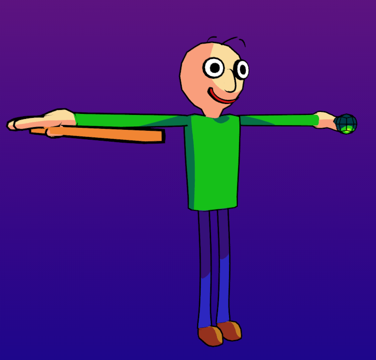 Screenshot 4 for Basics in Funkin Baldi Model