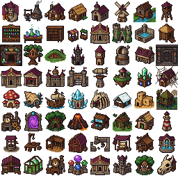 Fantasy Icon Asset Pack by Ronin Lab Studio