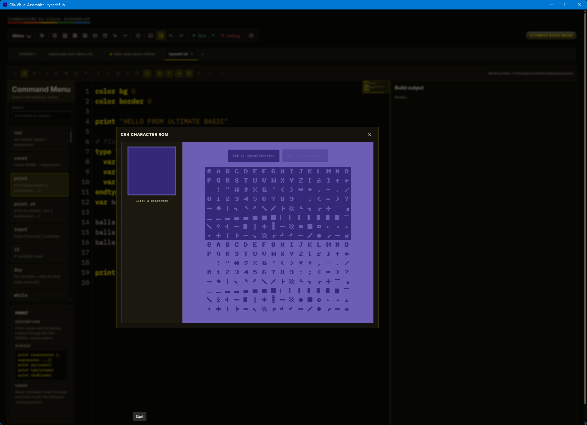 Screenshot 3 for Visual Assembler - Commodore 64 & C64U