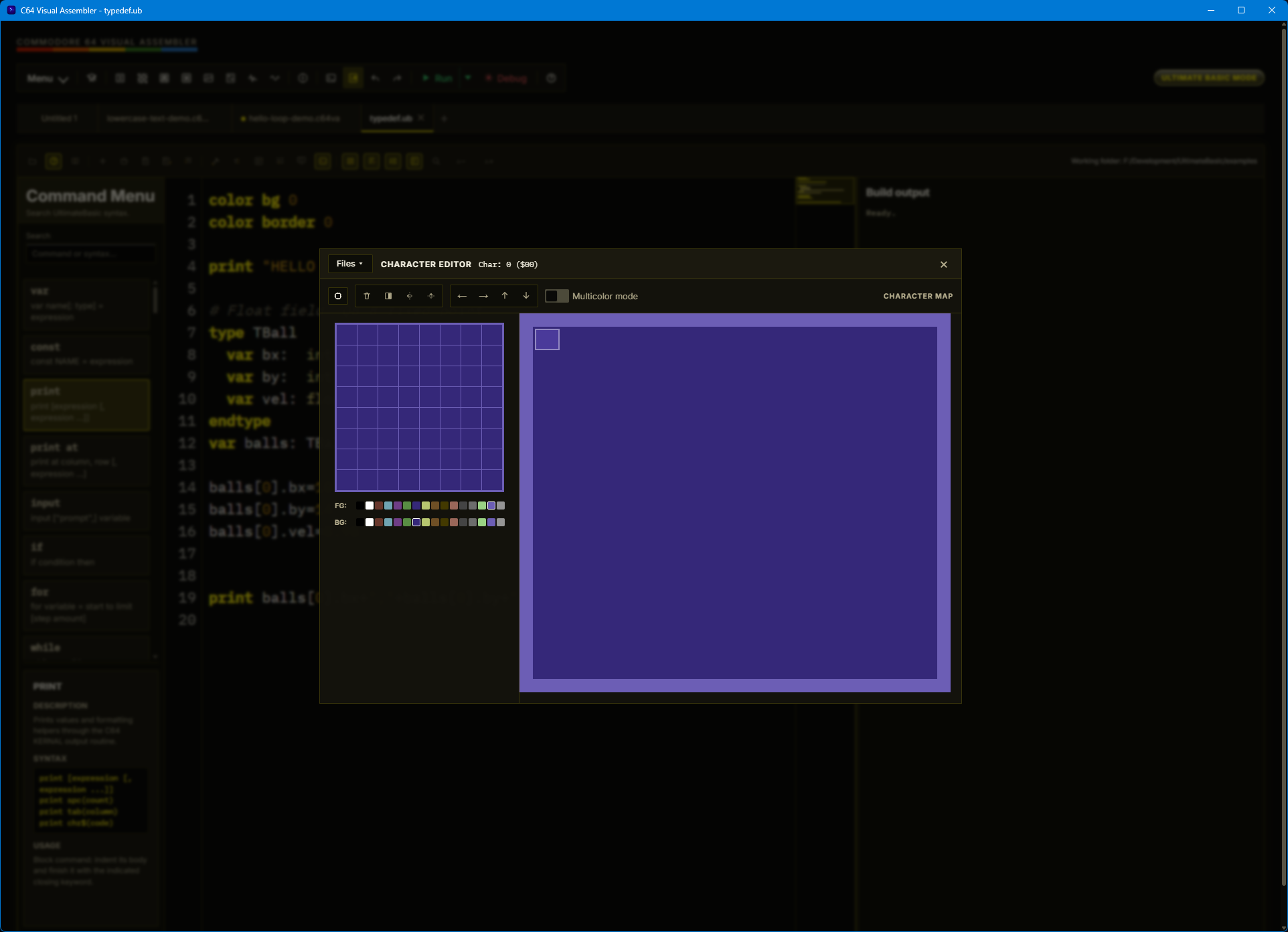 Screenshot 8 for Visual Assembler - Commodore 64 & C64U
