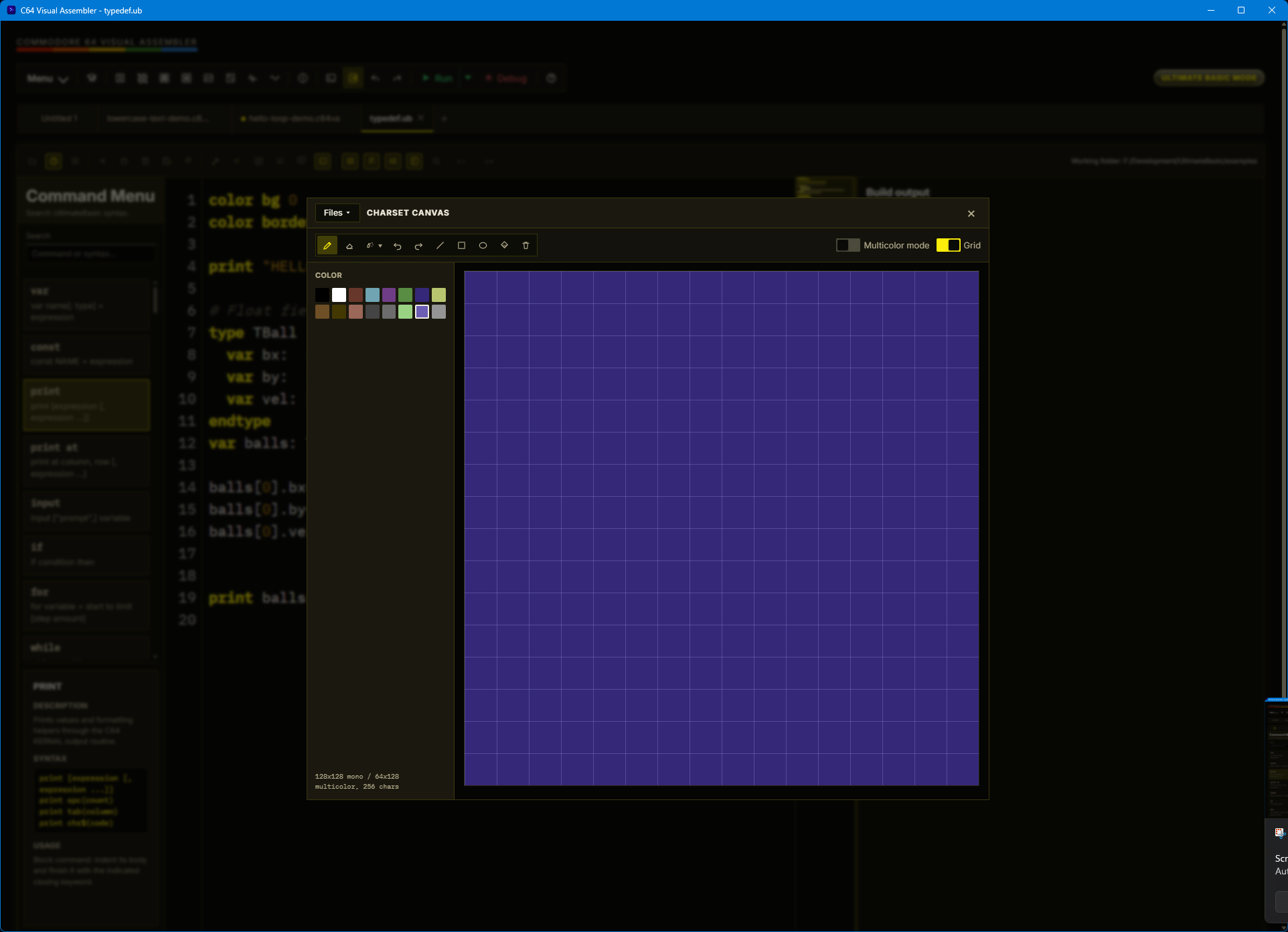 Screenshot 11 for Visual Assembler - Commodore 64 & C64U
