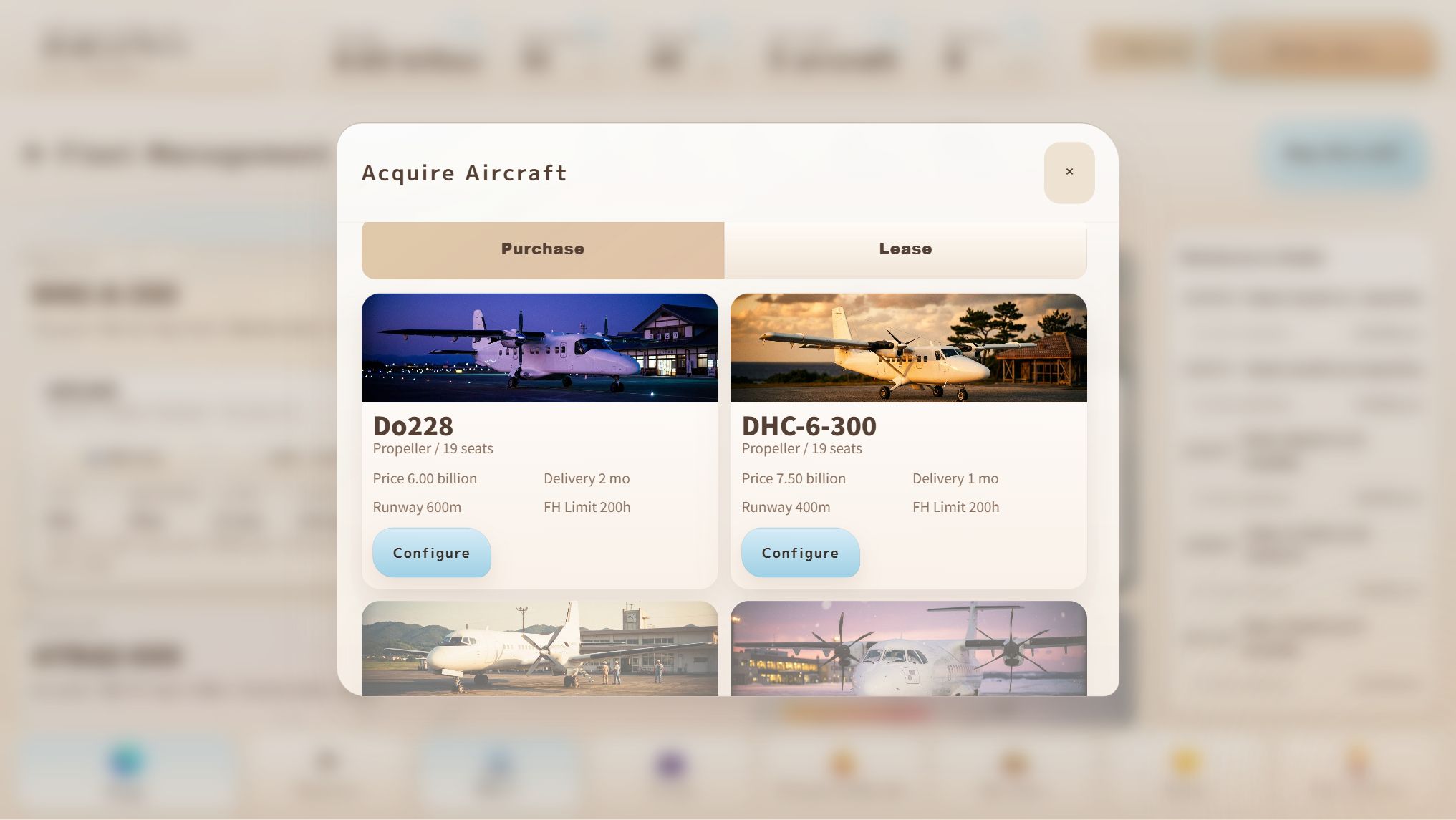 Screenshot 6 for Nikori's Ponpoko Aviation - THE Airline Tycoon Game