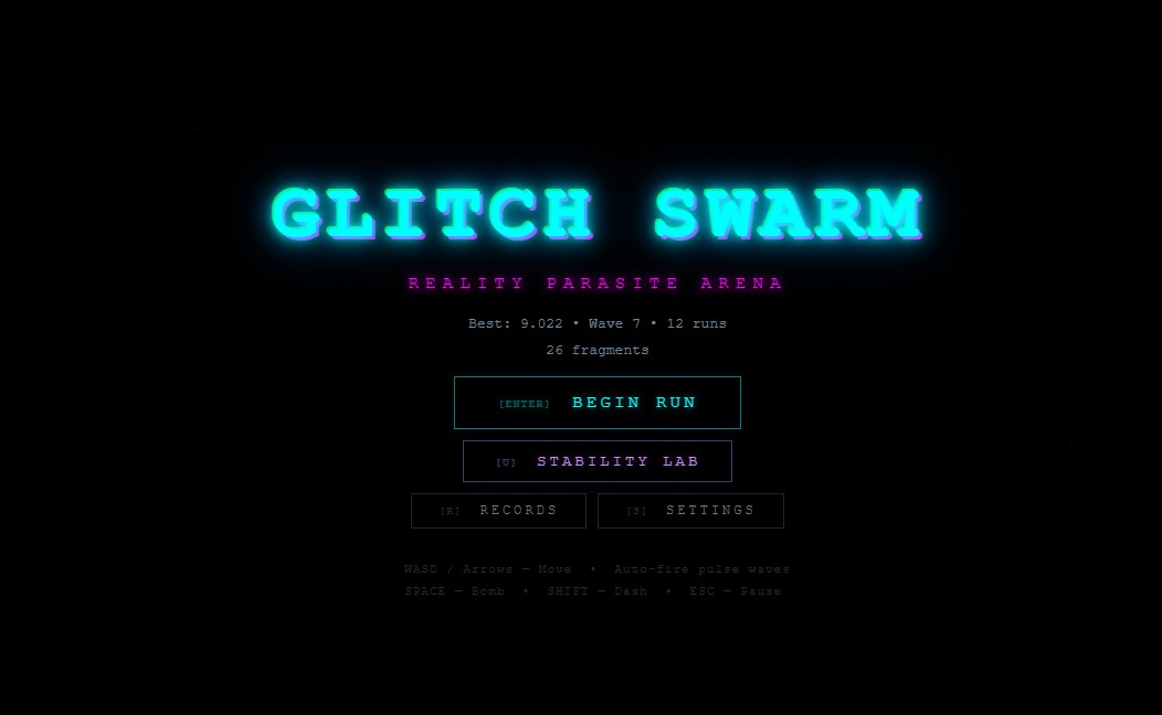Screenshot 2 for Glitch Swarm