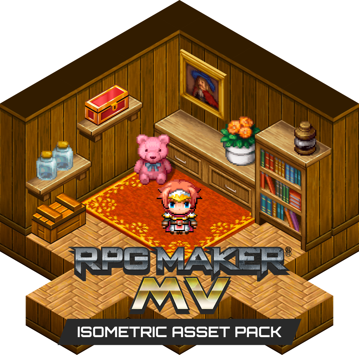 RPG Maker MV isometric tileset by LadyLuck