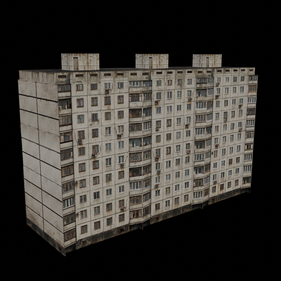 PSX BUILDINGS. PANELKI by NiKo_Gillsky