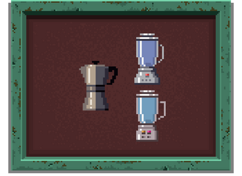 FREE Pixel Art Bar and Cafe Items Pack by karsiori