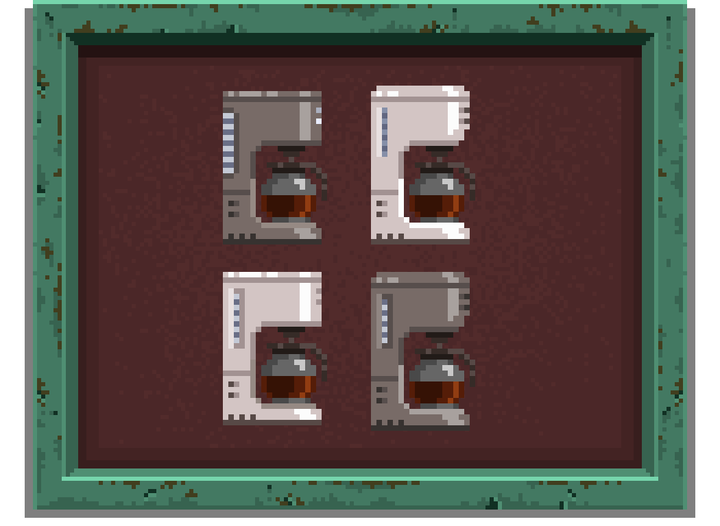 FREE Pixel Art Bar and Cafe Items Pack by karsiori