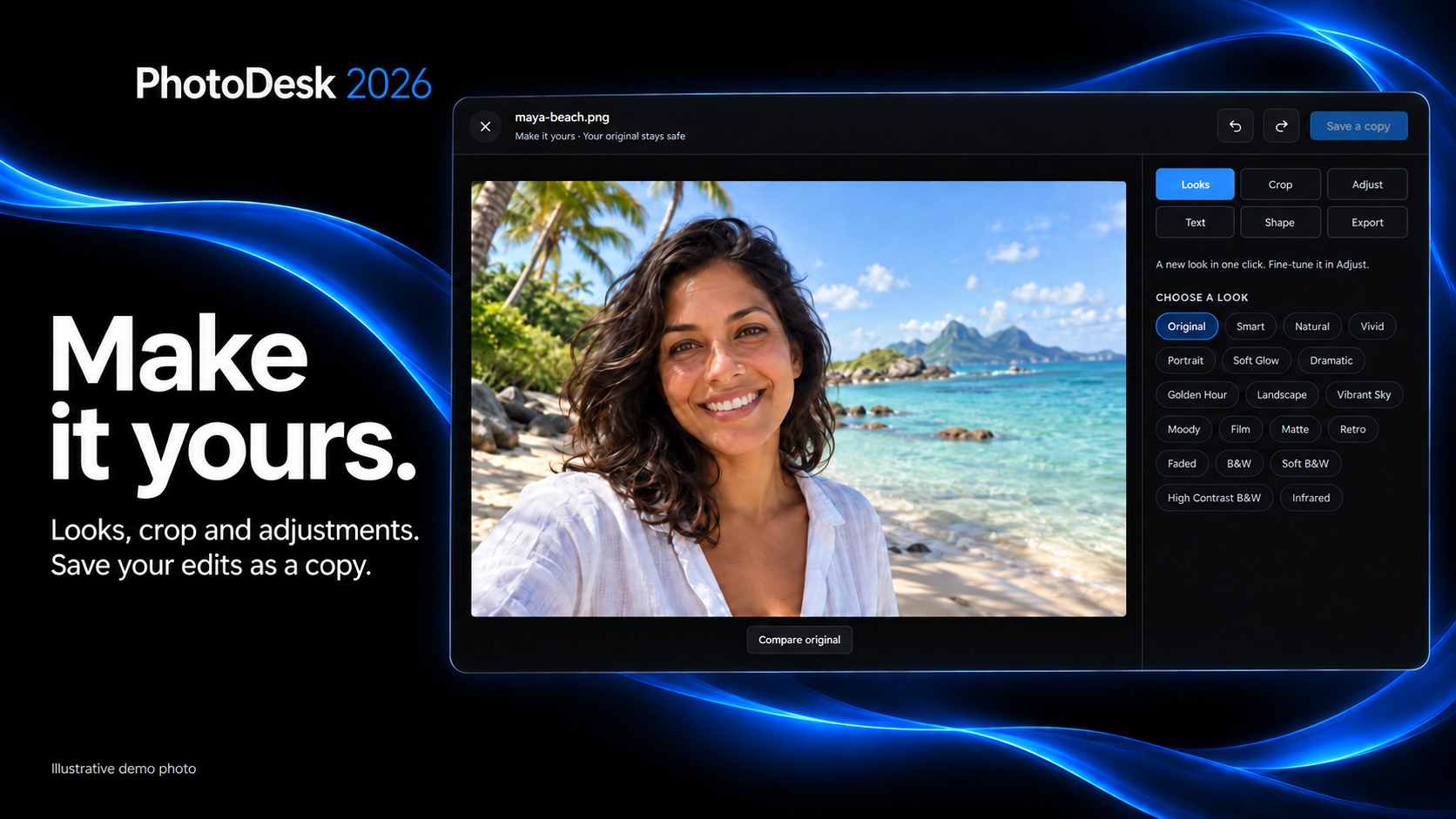 Screenshot 4 for PhotoDesk 2026 — Windows Photo Manager