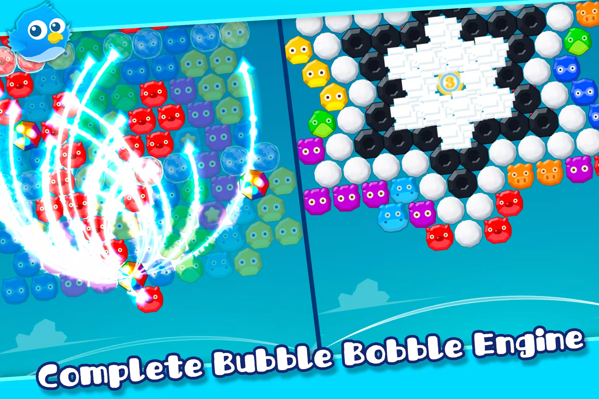 Bubble Shooter - Unity Source Code Game - J Zoo by GameDev01B