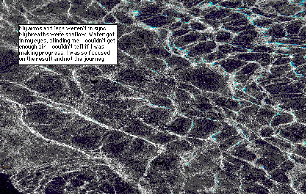 Screenshot 3 for what the water taught me.