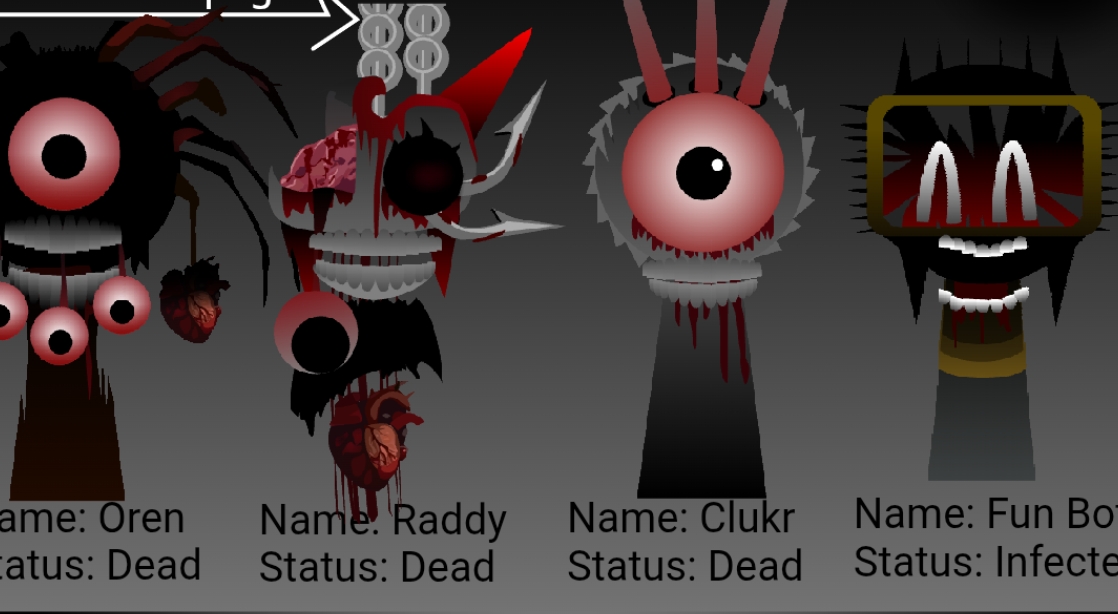 All of my sprunki projects by RMRTofficial