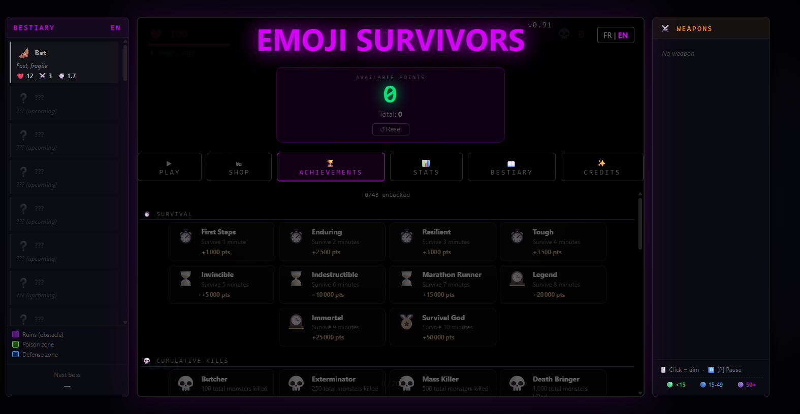 Screenshot 5 for EMOJI SURVIVORS