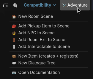 Screenshot 2 for Godot Point And Click Adventure Toolkit