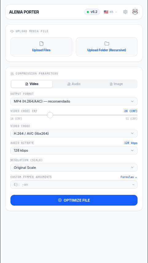 Screenshot 4 for Alenia Porter: The 1-Click Optimizer