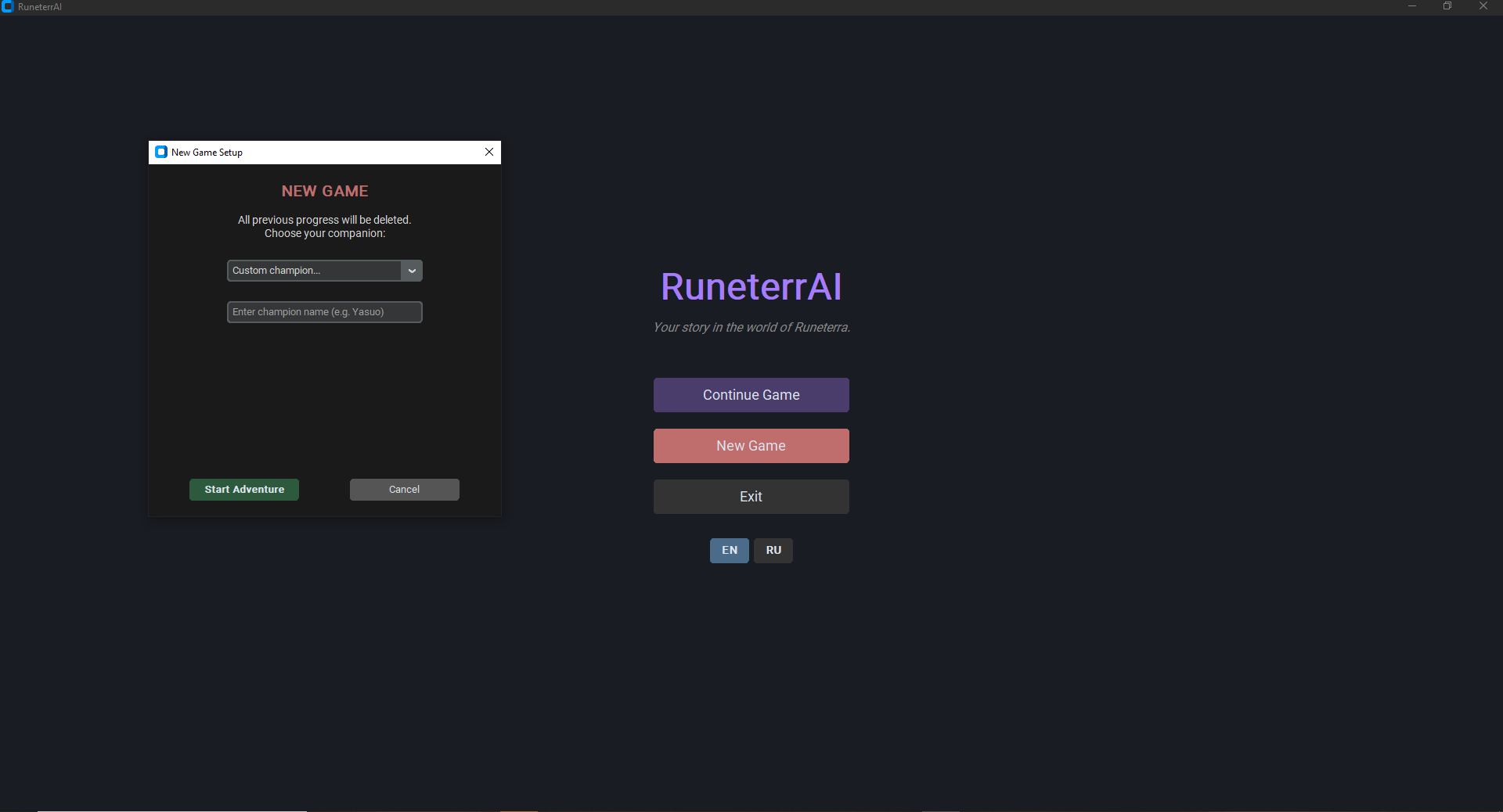 Screenshot 5 for RuneterrAI