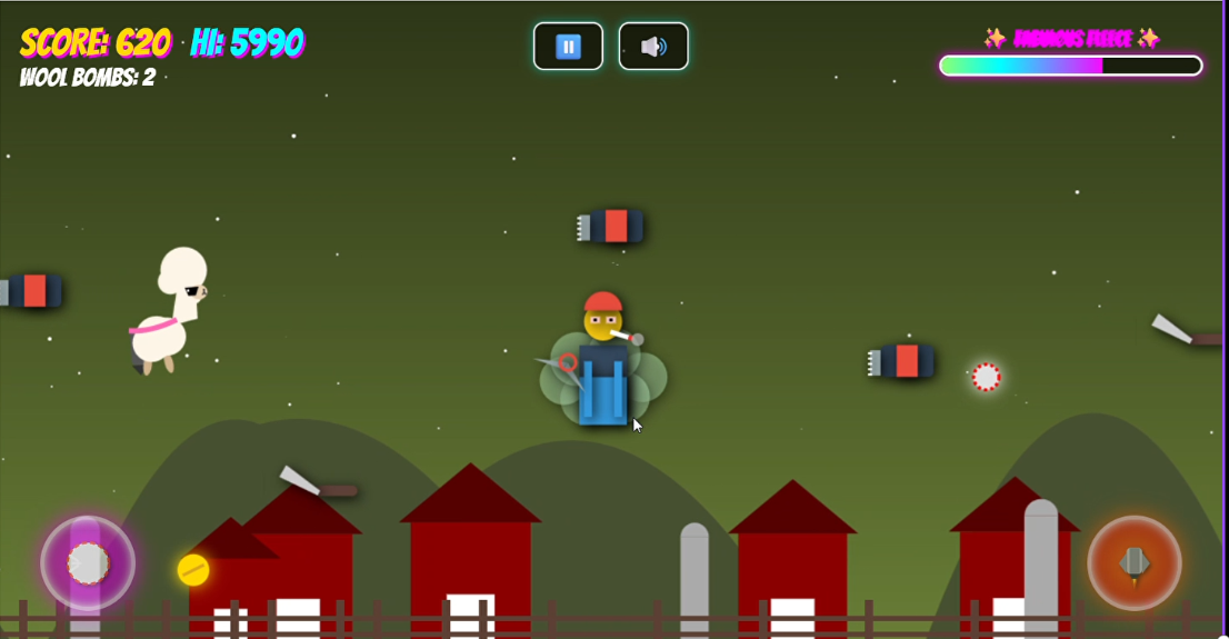 Screenshot 2 for Heady Mama, Combat Llama