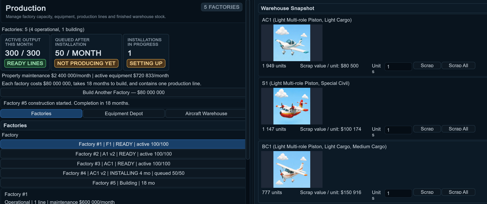 Screenshot 7 for Wright Tycoon