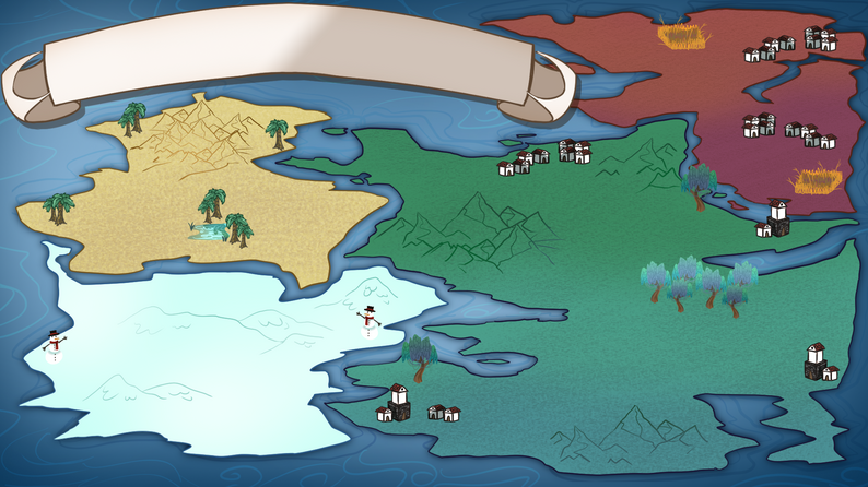 2D Game Map Asset (customizable) by Sunbeam