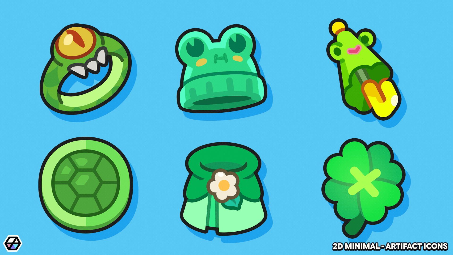 2D Minimal - Artifact Icons by LAYERLAB