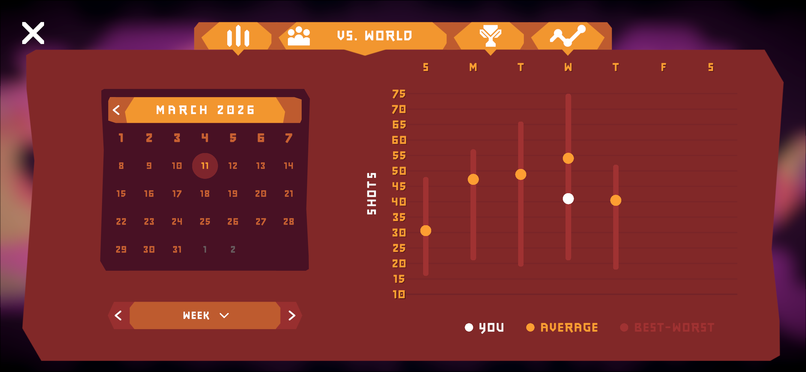 Screenshot 7 for Golfle: Daily Cave Golf