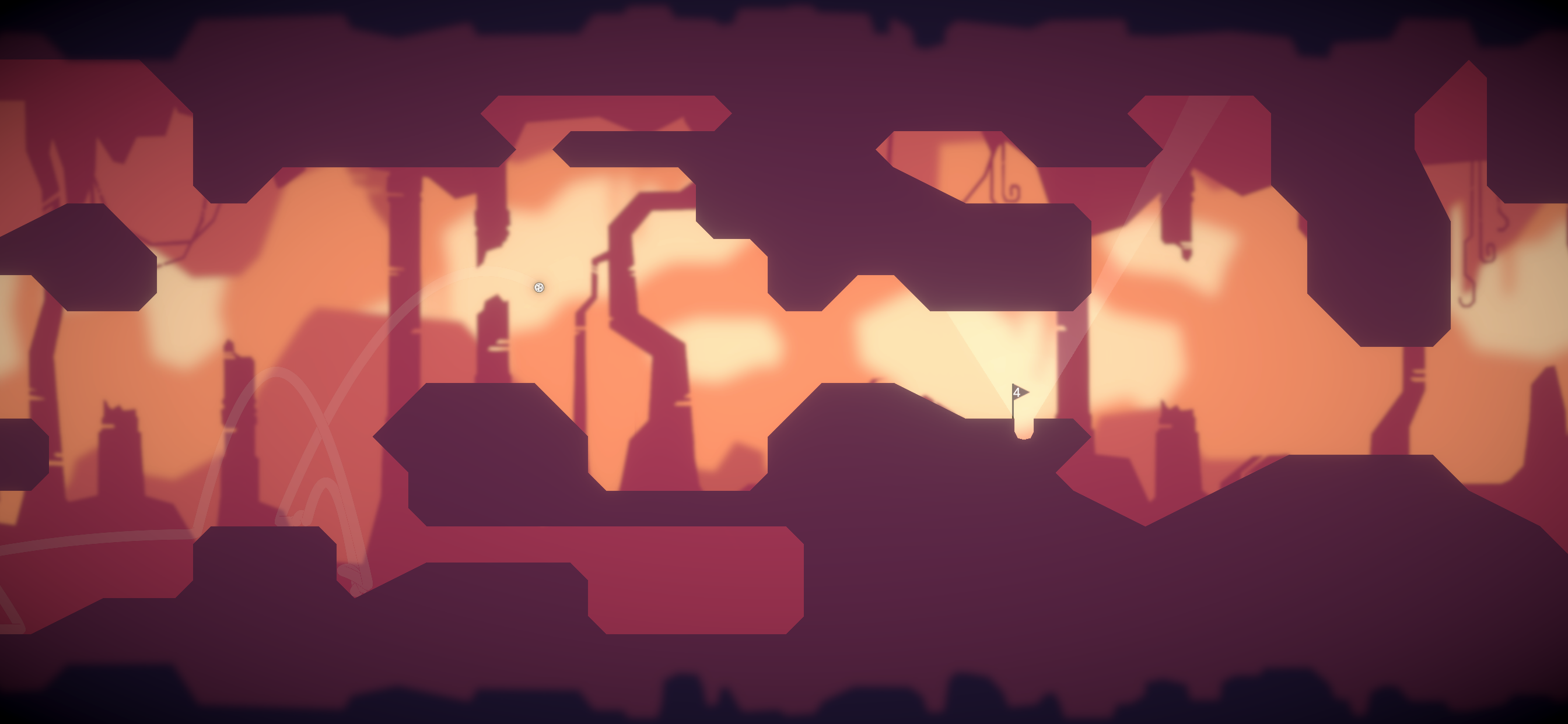 Screenshot 5 for Golfle: Daily Cave Golf