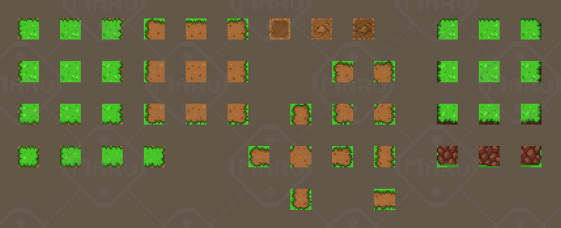 Farm Terrain Pack – 16x16 Top‑Down Pixel Art by Maru