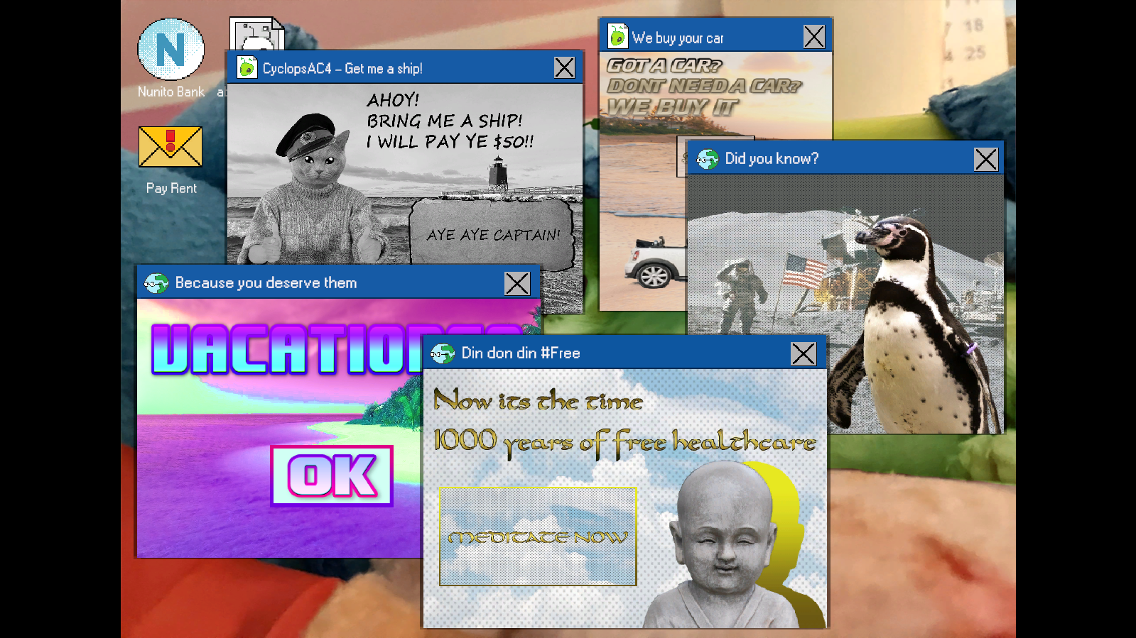 Screenshot 2 for Cow Project 1986