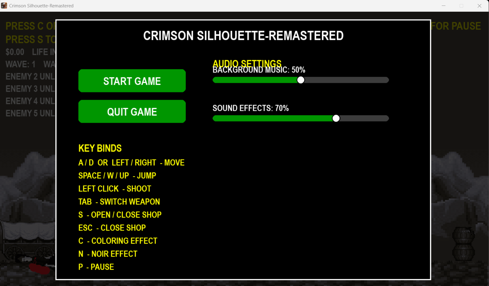 Screenshot 2 for Crimson Silhouette-Remastered