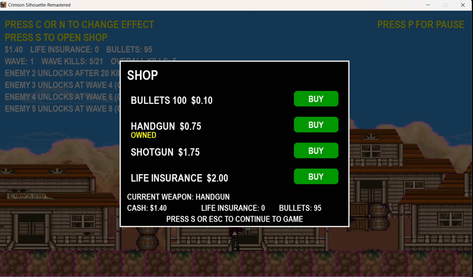 Screenshot 3 for Crimson Silhouette-Remastered