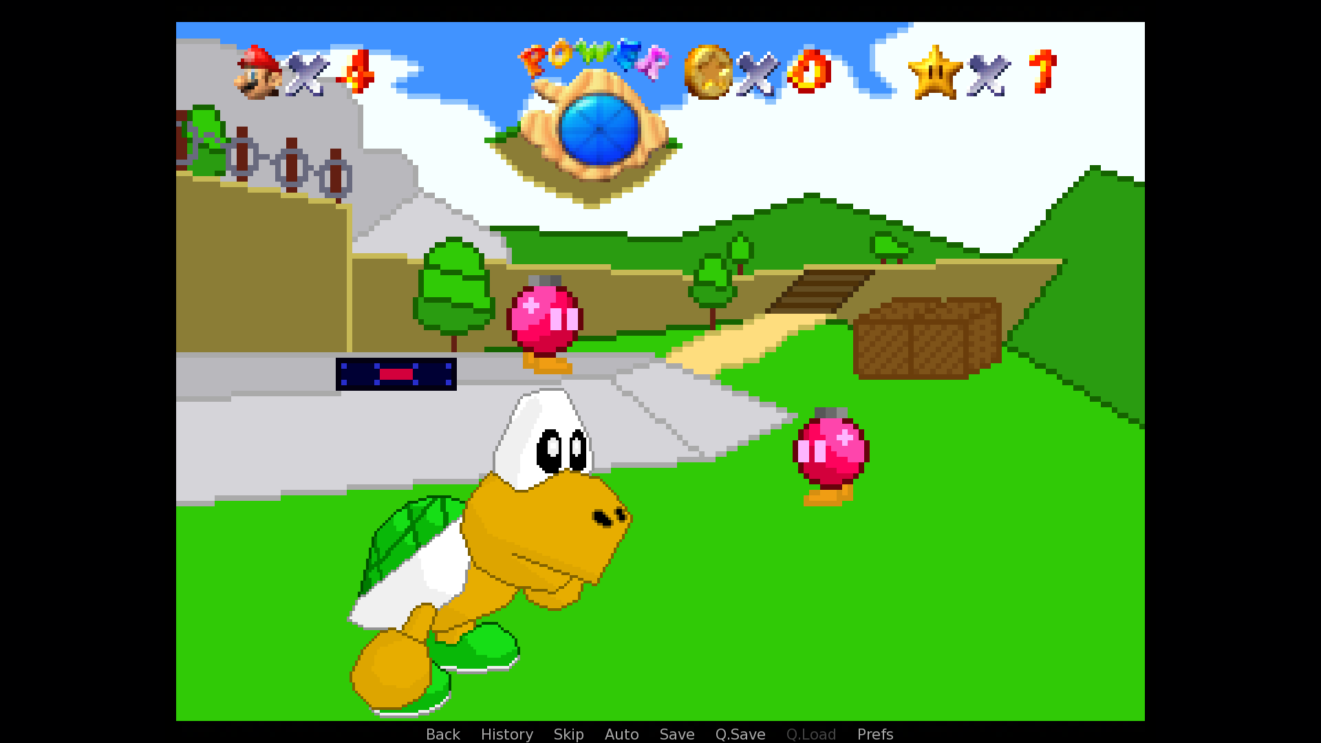 Screenshot 5 for Super Mario 64 VN